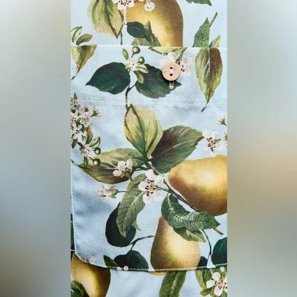 Zara Fruit Print Midi Dress - Picture 7 of 11